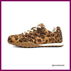 Retro Fashion Sneakers Thin Sole Anti-Slip Tennis Trainer Running Walking Shoes